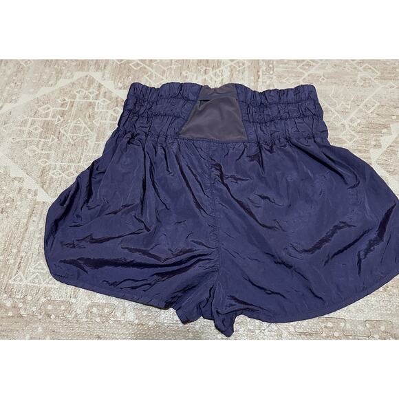 Free People Movement Shorts Womens Large Purple The Way Home High Rise Lined FP - Picture 3 of 6